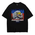 Most American beer tee black