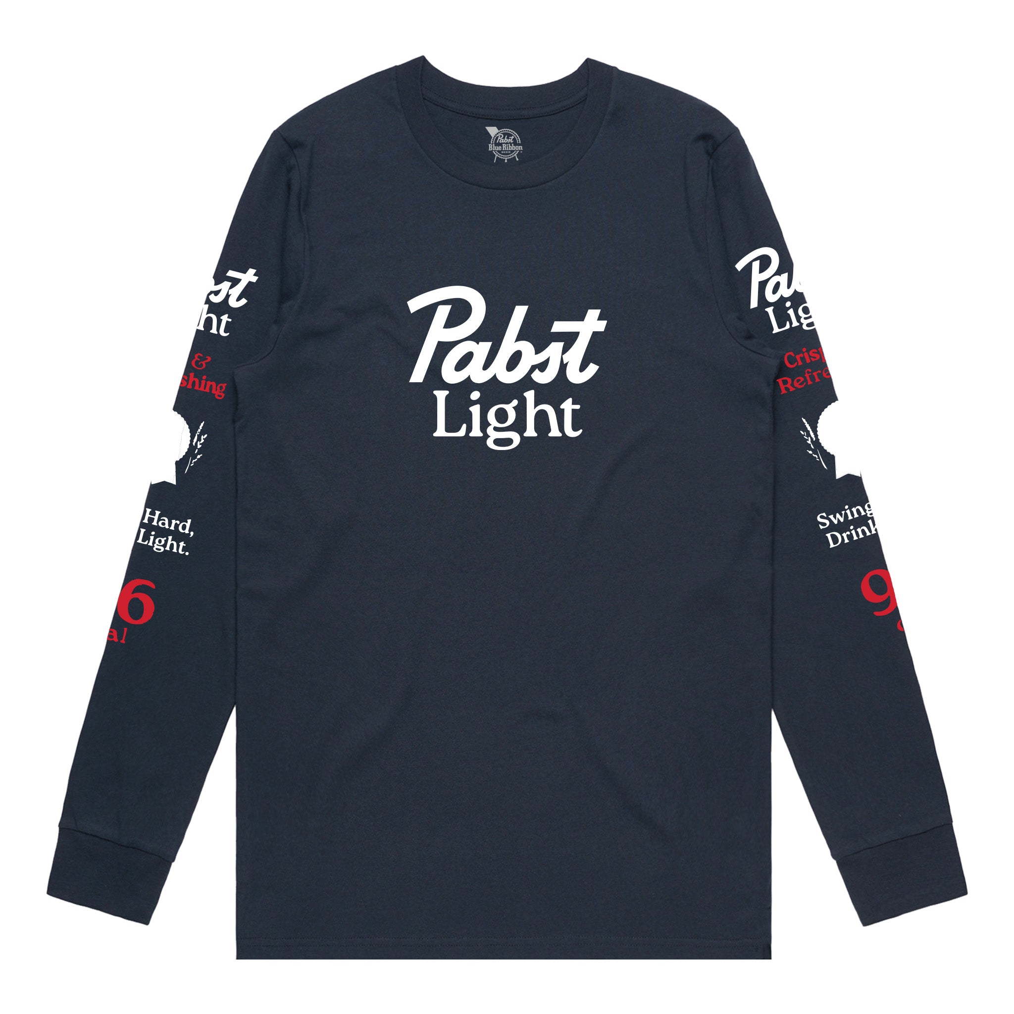 Pabst Light Long Sleeve Tee | Pabst Blue Ribbon – Pabst Blue