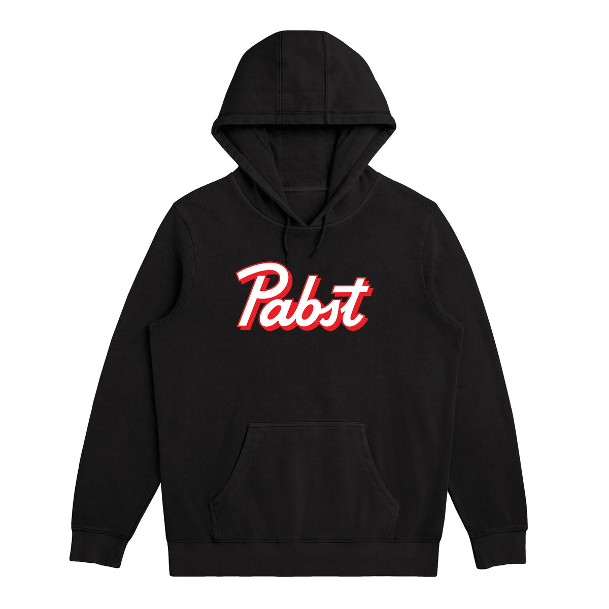 The Bonez・E.D.O・Pabst Blue Ribbon パーカー PBRClassicHOODIEFRONT_BLACK.
