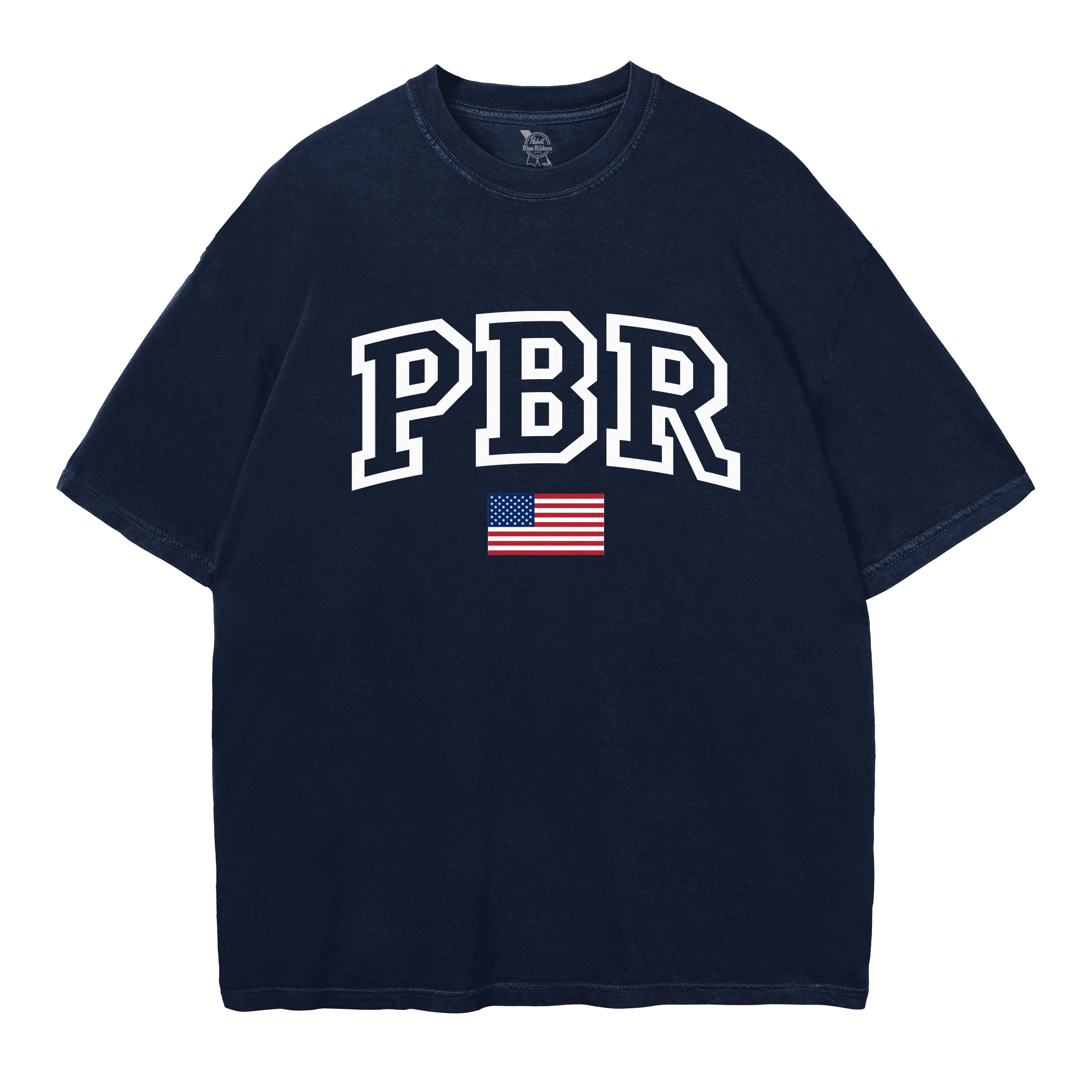 Navy PBR tee