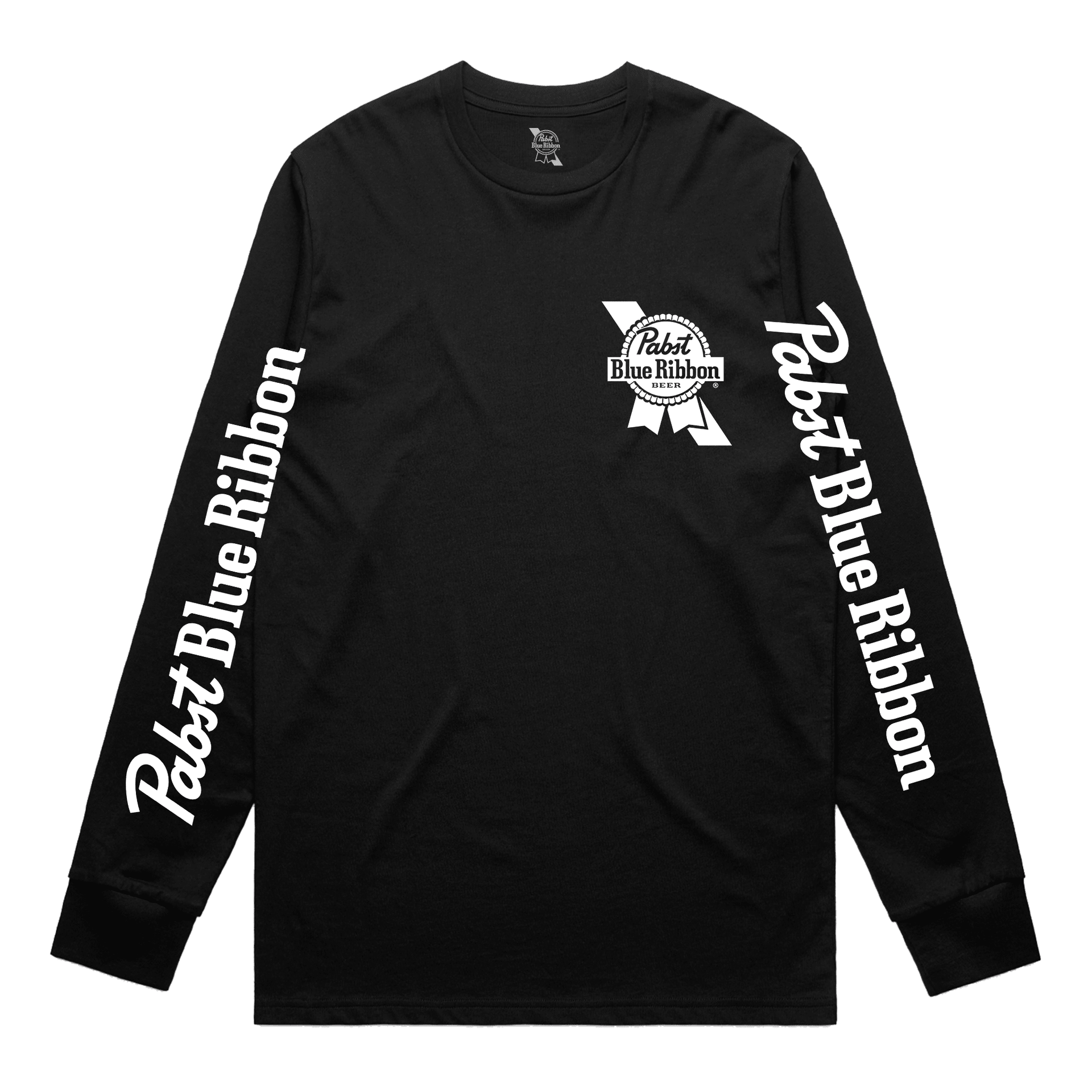 限定 clubhaus Pabst blue ribbon　ポロシャツ　XL Staple Long Sleeve Tee – Pabst Blue Ribbon Store